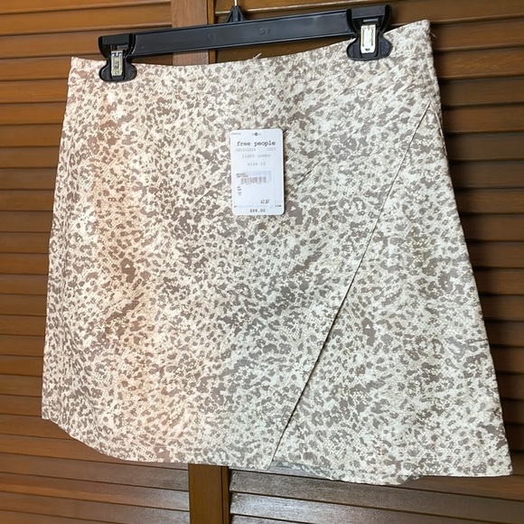 New Free People Mini Skirt - Picture 1 of 12